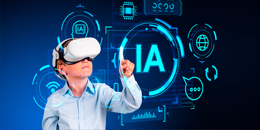 menino em inteligência artificial 